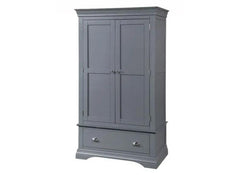 Daniella Grey Two Door Wardrobe