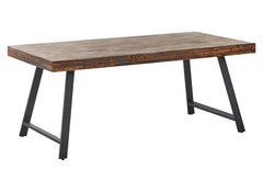 Doda 1.8 m Fixed Rectangular Dining Table W/Gabriel Dining Chairs
