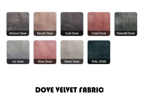 Dove Velvet Fabric Swatch