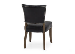 Duke Blue Chair - rear