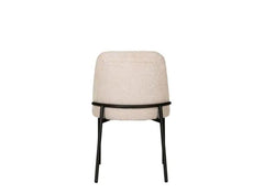 Field Natural Boucle Chair - rear