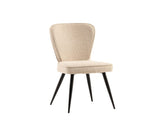 Flavia Fabric Linen Dining Chair - 2
