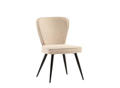 Flavia Fabric Linen Dining Chair - 2