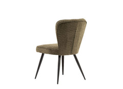 Flavia Fabric Olive Dining Chair - 1