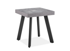 Fredrik Grey Marble Lamp Table - 1