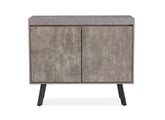Fredrik Grey Two Door Small Sideboard - 1