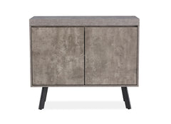 Fredrik Grey Two Door Small Sideboard - 1