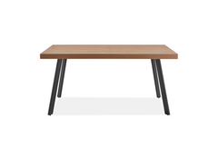 Fredrik Oak Large Table - front view