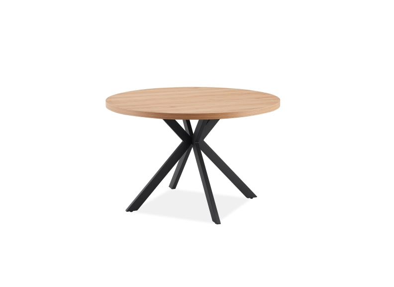 Fredrik Round Oak Table