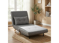 Freya Grey Sofa Bed - room - open