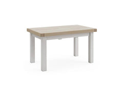 Salcombe Grey Dining Tables with Oak-Effect Tops – Elegant, Modern & Built to Last