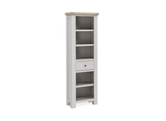 Salcombe Slim Bookcase - 1