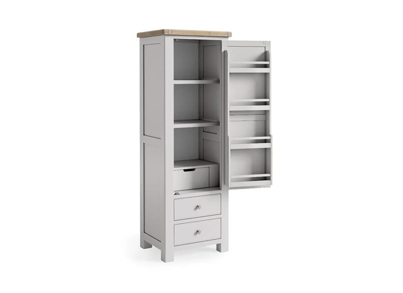 Salcombe Single Larder Unit - open
