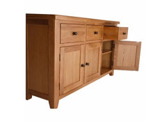 Oscar Three Door Sideboard - side