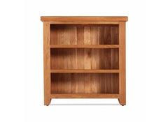 Oscar Oak Small Bookcase - front