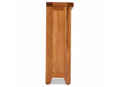 Oscar Oak Small Bookcase - side