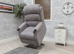 Harrington Grey Armchair - lift