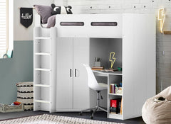 Hercules White Sleeper - room