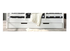 White Under Bed Drawer