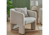Humphrey Light Grey Armchair - room