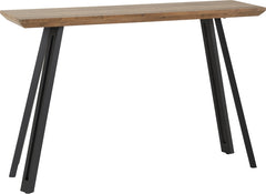 Quebec Oak Effect Console Table - 1