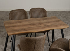 Quebec Wave Edge Dining Tables