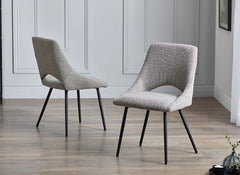 Iris Boucle Dining Chairs