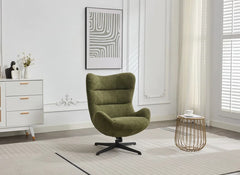 Jazz Occasional Chair – Terra Cotta, Winter Moss or Linen Fabric Accent Armchair
