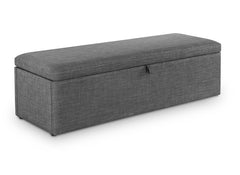 Sorrento Dark Grey Blanket Box