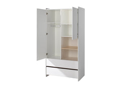 Kiddy Two Door Wardrobe - inside