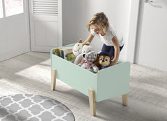 Kiddy Mint Green Toy Box - room