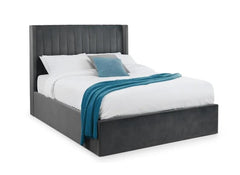 Langham Grey Bed - closed - 1