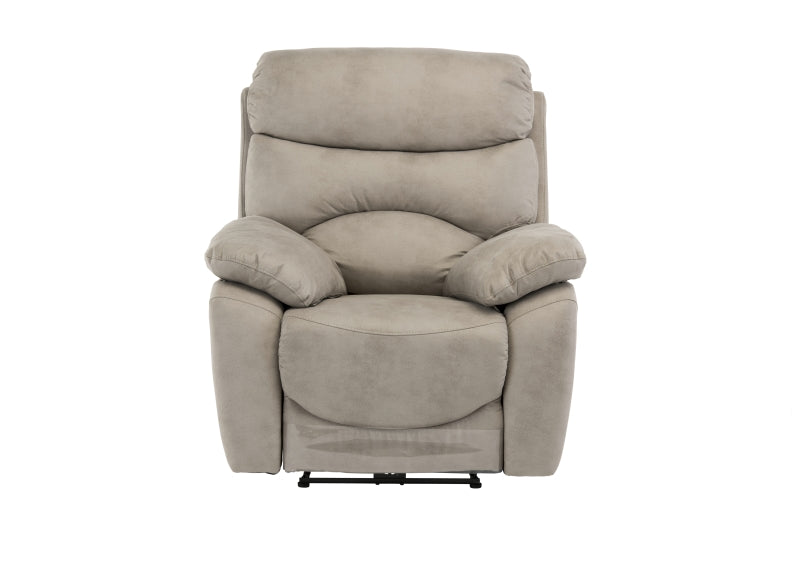 Layla Natural Soft Touch Powered Armchair
