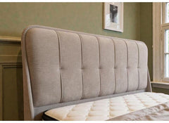 Limerick Ottoman Beds – Lift-Up Fabric Storage Bed Frame In Grey Or Beige