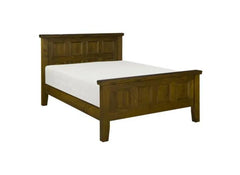London Dark Wood Bed