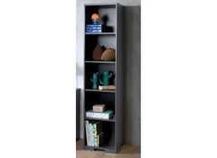 London Anthracite Bookcase - 1