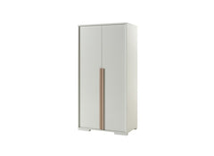 London White Two Door Wardrobe