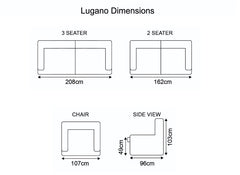 Lugano Dimensions