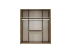 Mainz Wardobe W/Mirrors - inside