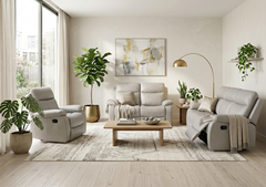 Bristol Manual Recliner Suite – supplier image 1