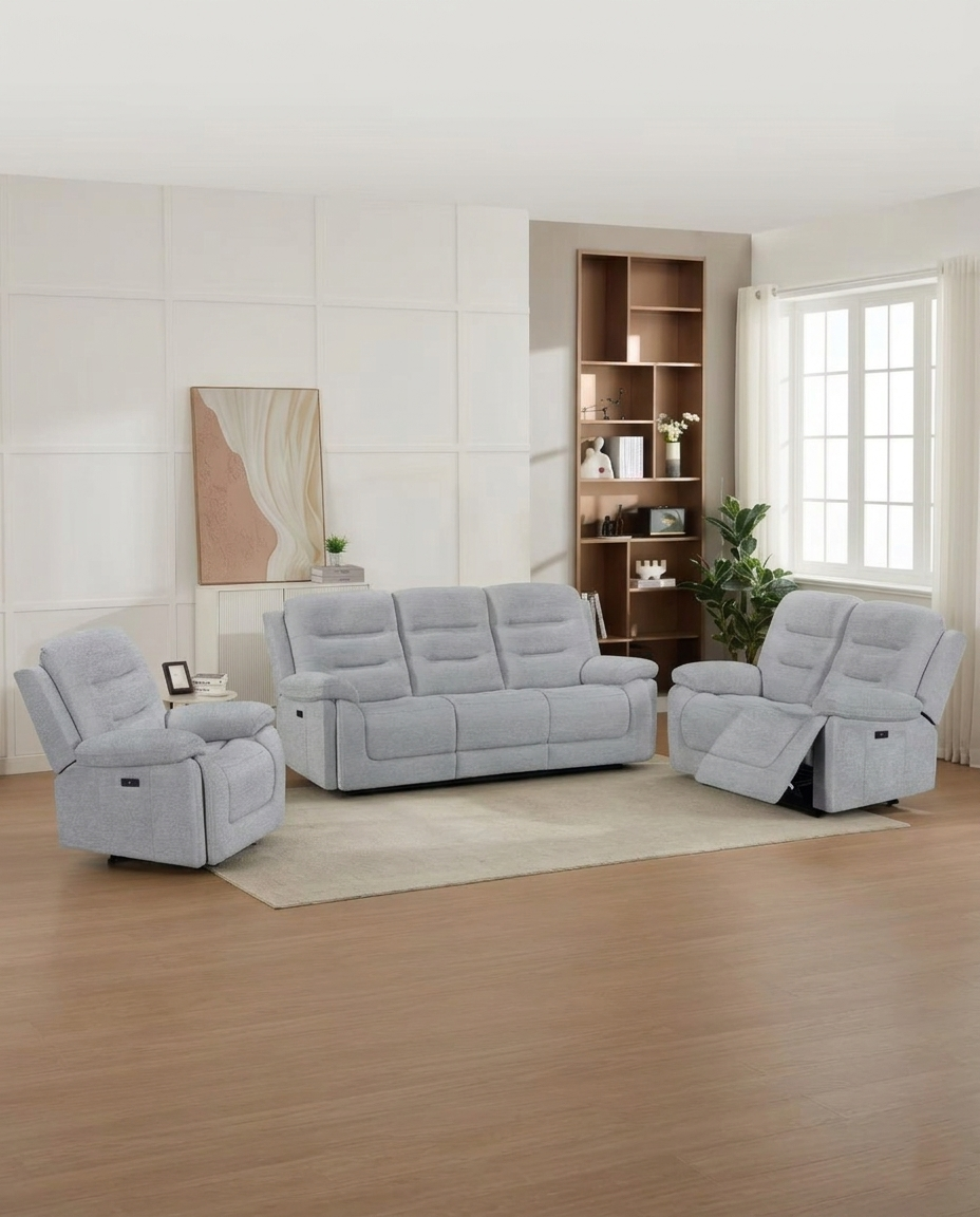 Byron Power Recliner Suite – supplier image 1