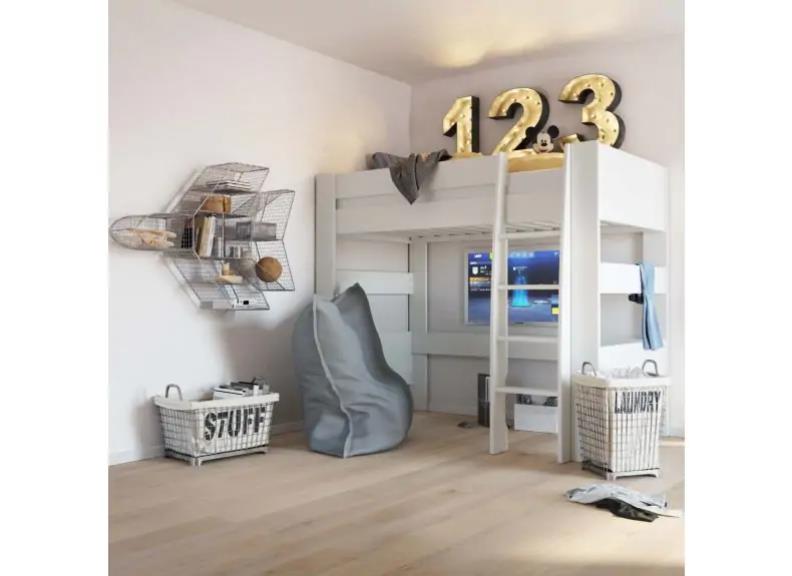 Memphis White High Sleeper - room