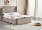 Blaire Fabric Storage Bed (Pre-Order All Except 5 ft Cream) – Upholstered Storage Bed