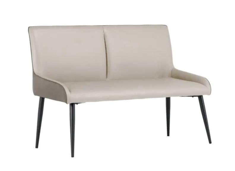 Nardo Faux Leather Bench