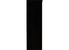 Nevada Black Gloss Three Sliding Door Robe - side