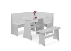 Newport dove Corner Dining Set - 1