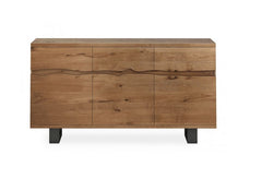 Oak Mill Three Door Three Drawer Sideboard - 1