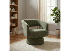 Orla Green Accent Chair - room