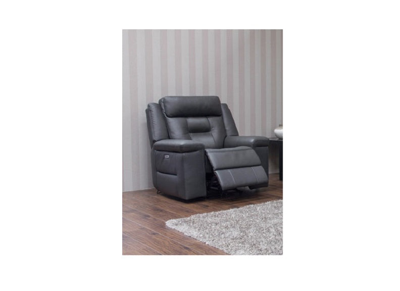 Osbourne Charcoal Armchair - room