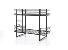 Oscar Black Metal Bunk Bed